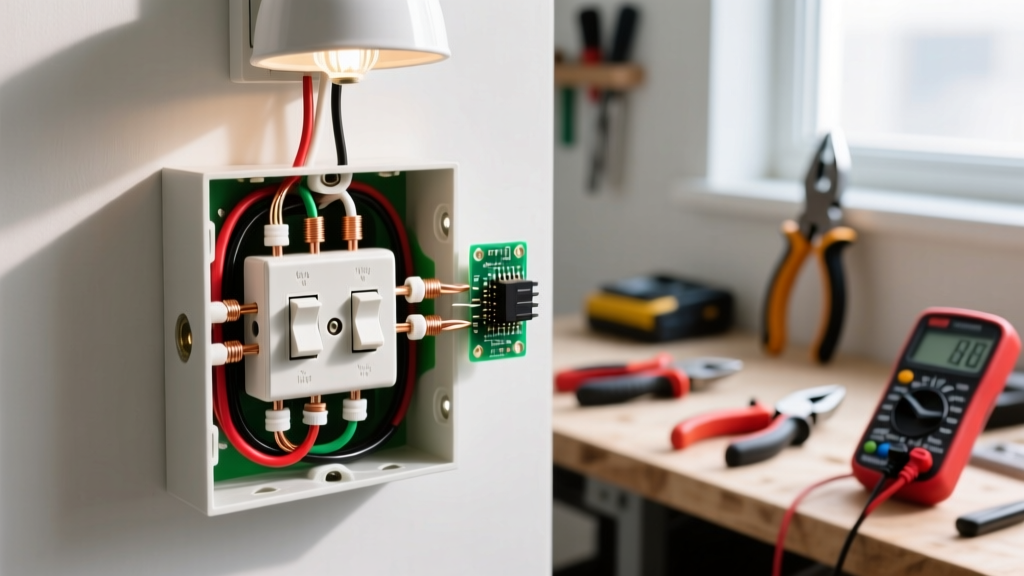 Wiring 2 3-Way Switches to a Light: Circuit Theory and Box Fill