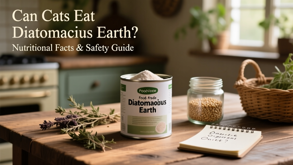 Can Cats Eat Diatomaceous Earth? Nutritional Facts & Safety Guide