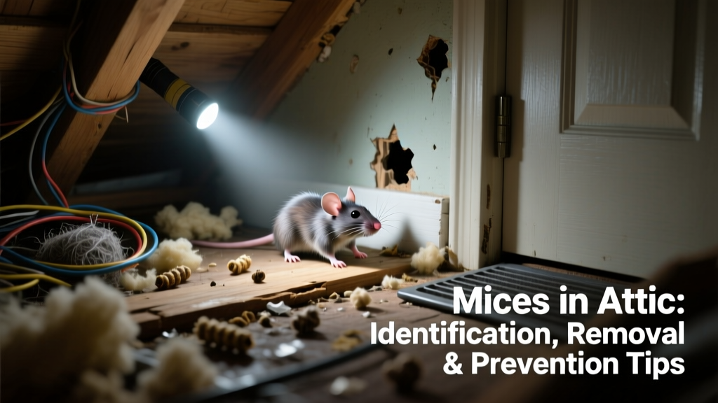 Mice in Attic: Identification, Removal & Prevention Tips