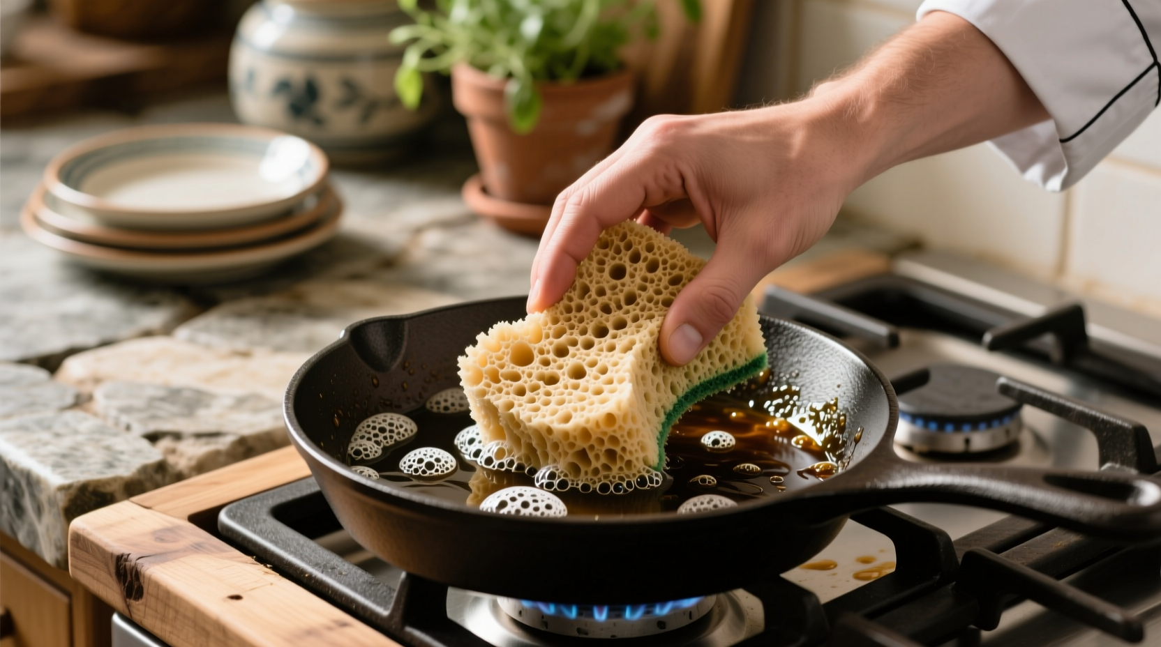 mycelium sponges grease cutting or greenwashing
