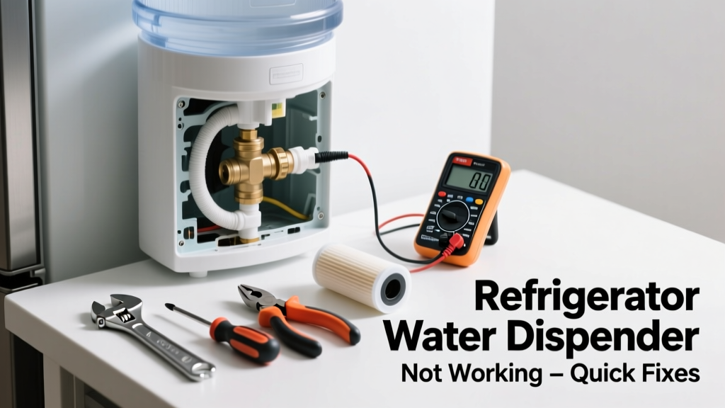 Refrigerator Water Dispenser Not Working: Quick Fixes