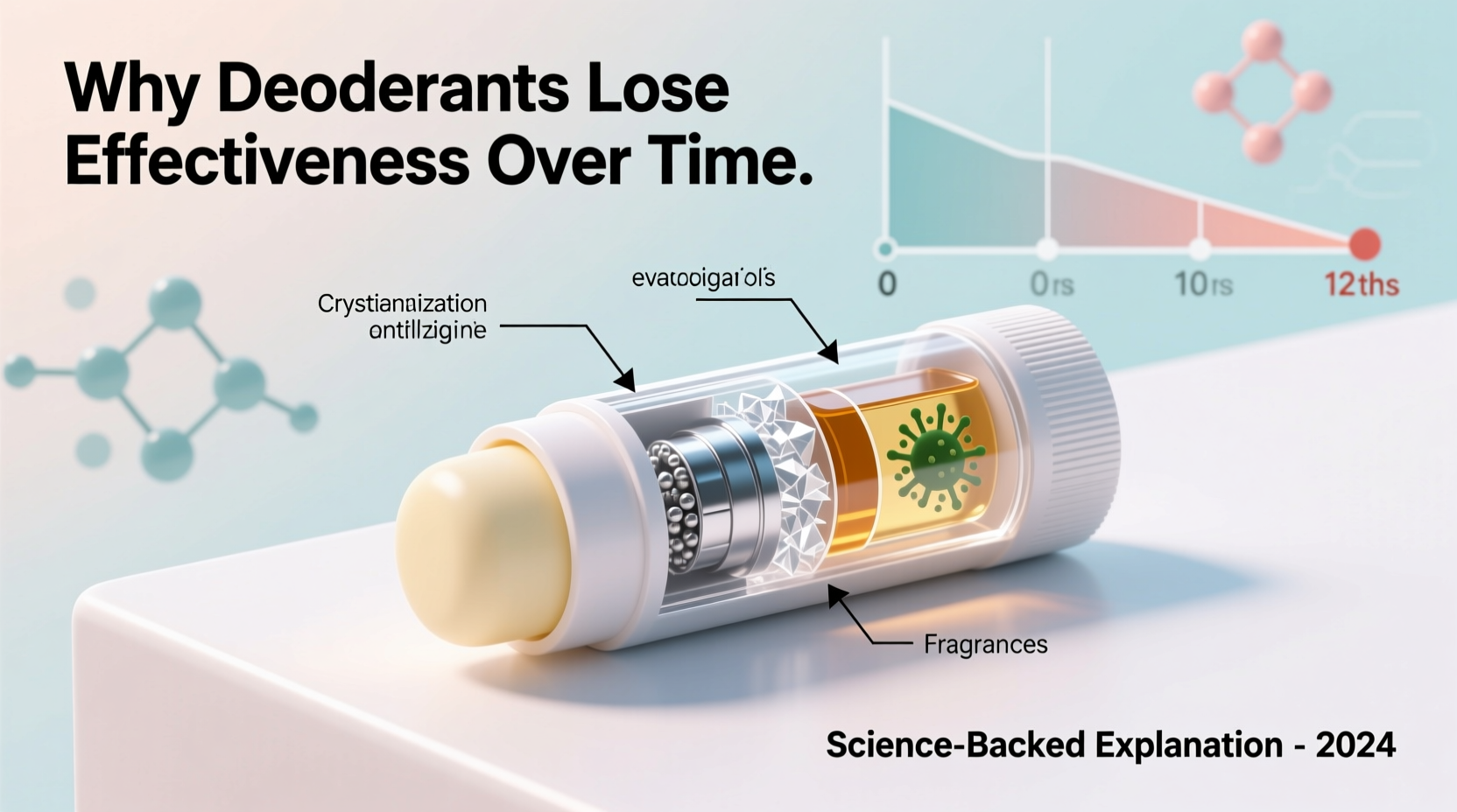 why does my deodorant stop working after a few months