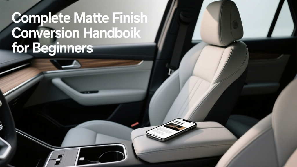Matte Finish Conversion: Car Interior Guide (2026)