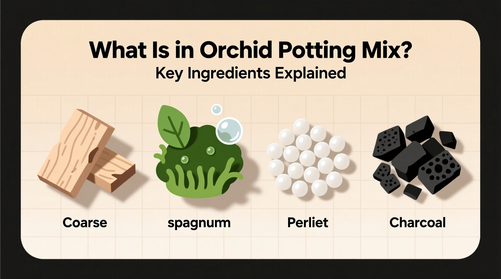 5 Essential Orchid Mix Ingredients | TheHomeSprouts