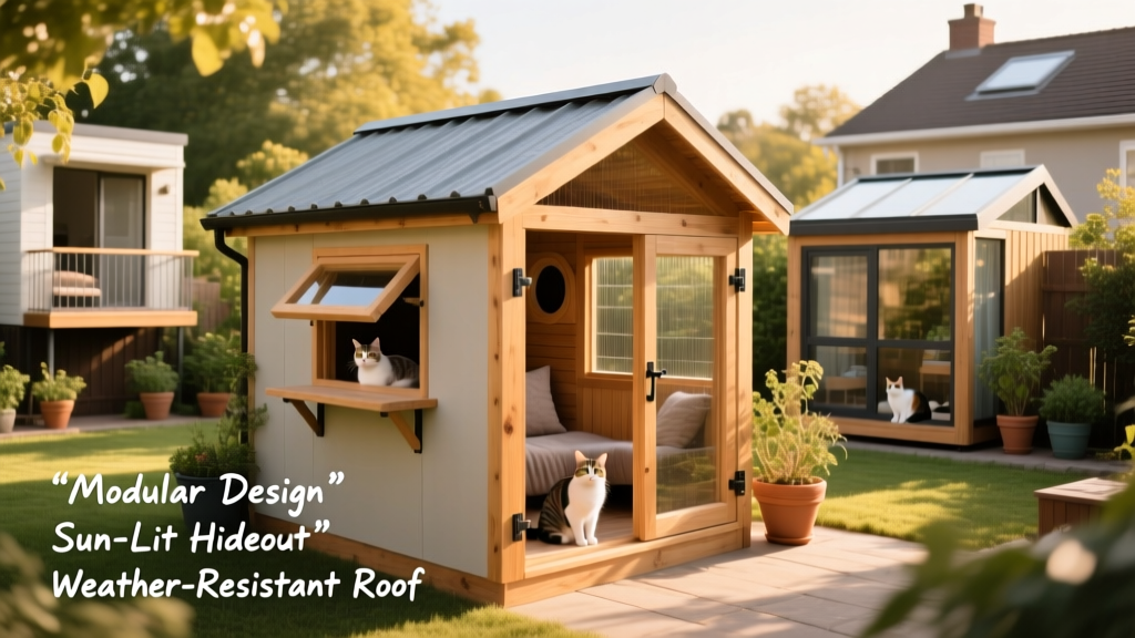 Tips for choosing your kitty’s catio (with examples!)