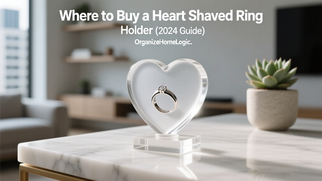 Where to Buy a Heart Shaped Ring Holder (2024 Guide)