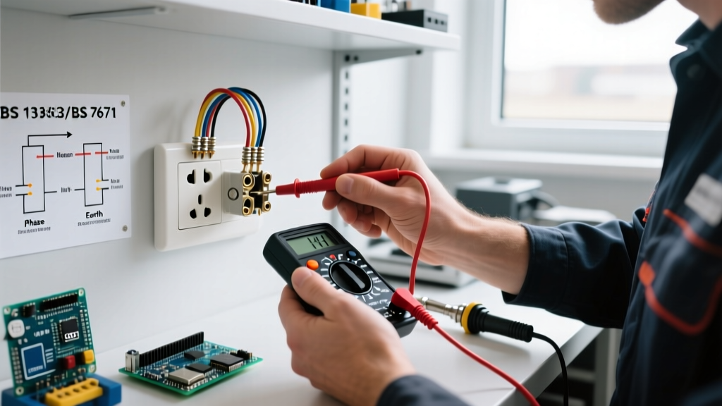 How to Test an Electrical Outlet UK: BS 7671 Inspection Guide