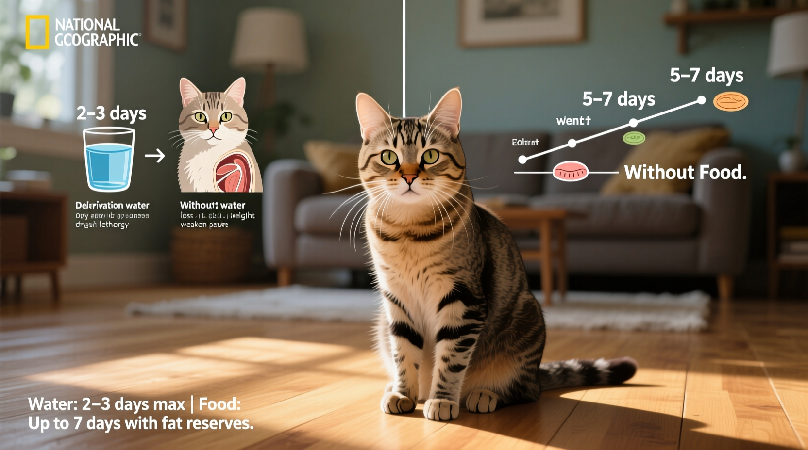 How Long Can a Cat Go Without Food or Water: Critical Timelines