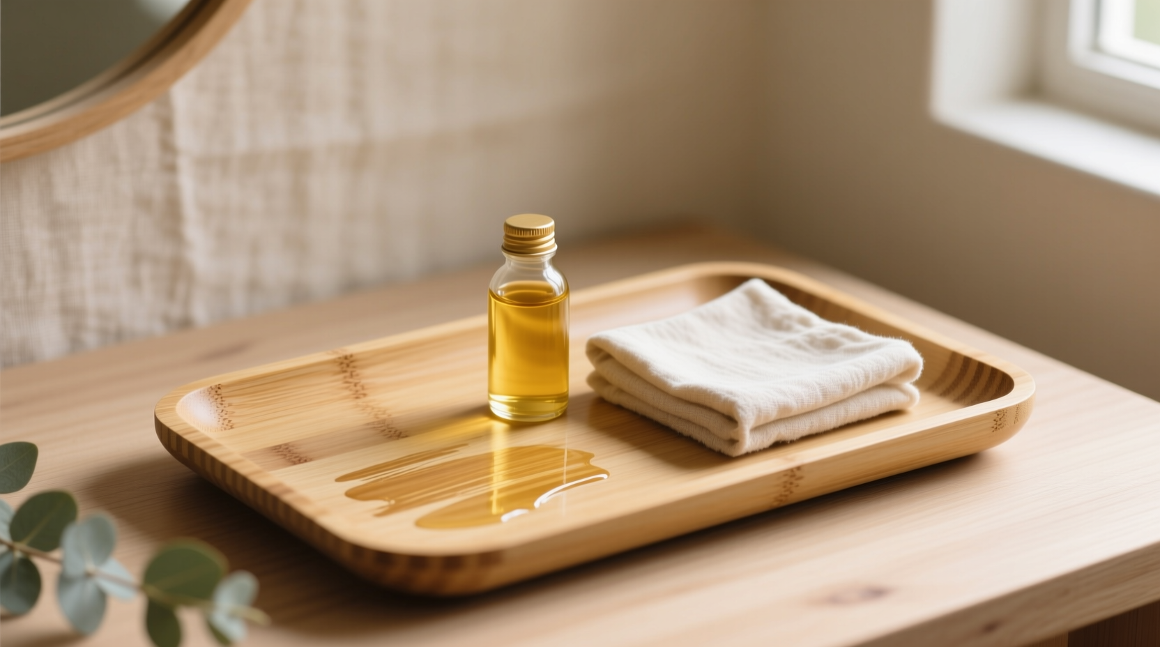 eco friendly bamboo vanity cleaning tips