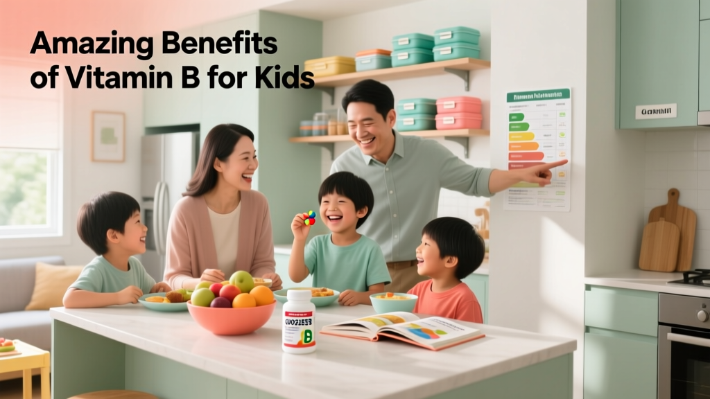 Amazing Benefits of Vitamin B for Kids: Science-Backed Support for Growth, Focus, and Energy