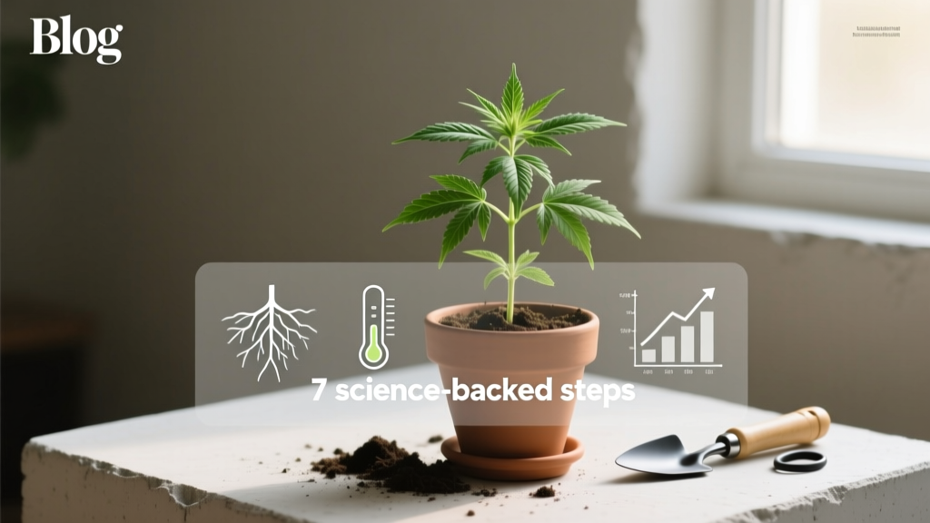 Low-Light Cannabis Repotting Guide (2026)