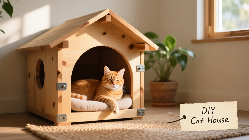 How to Build a DIY Cat House Your Kitty Is Sure to Love