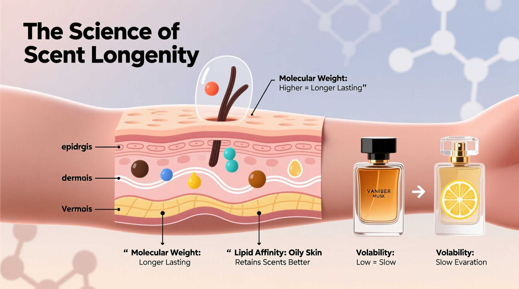 why do some perfumes last longer on skin than others science behind scent longevity