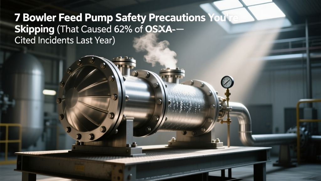 7 Boiler Feed Pump Safety Precautions You're Skipping