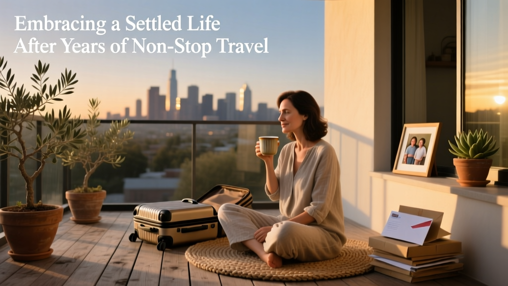 Embracing a Settled Life After Years of Non-Stop Travel