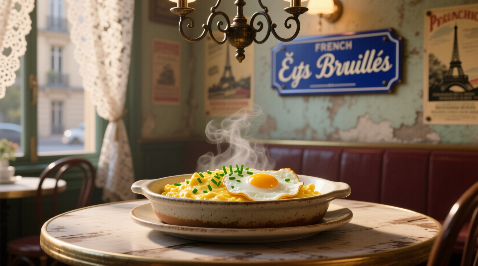 french style scrambled eggs