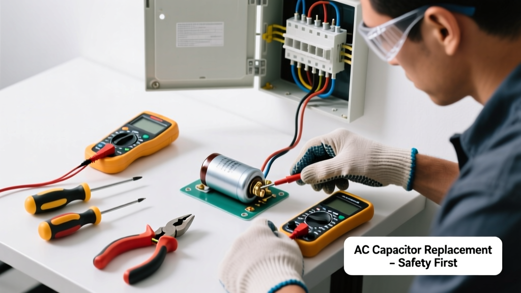 AC Capacitor Failed? How to Replace It Safely