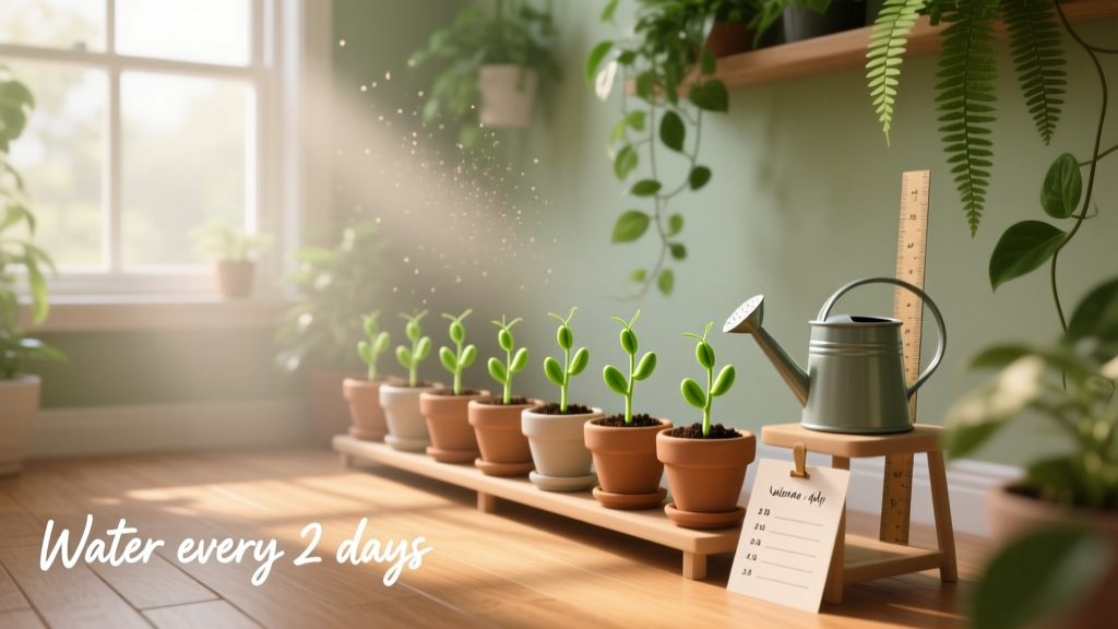 Indoor Pea Seed Watering Guide: Science-Backed Schedule