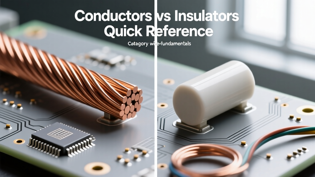 Difference Between Electrical Conductors and Insulators: Quick Guide