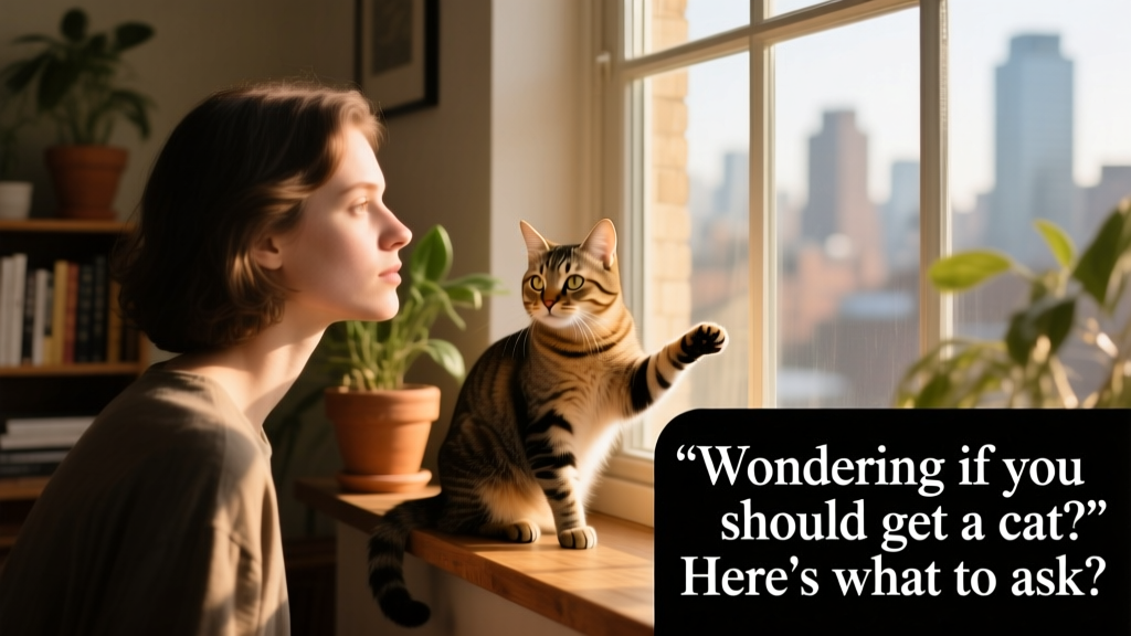Wondering If You Should Get a Cat? Here's What to Ask