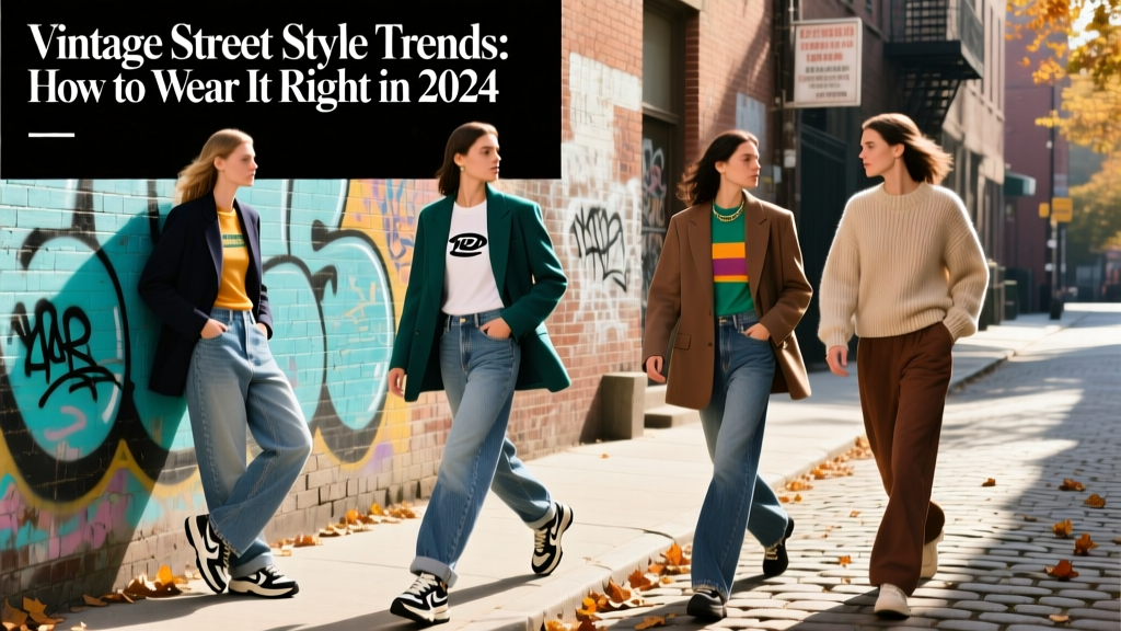 Vintage Street Style Trends: How to Wear It Right in 2024