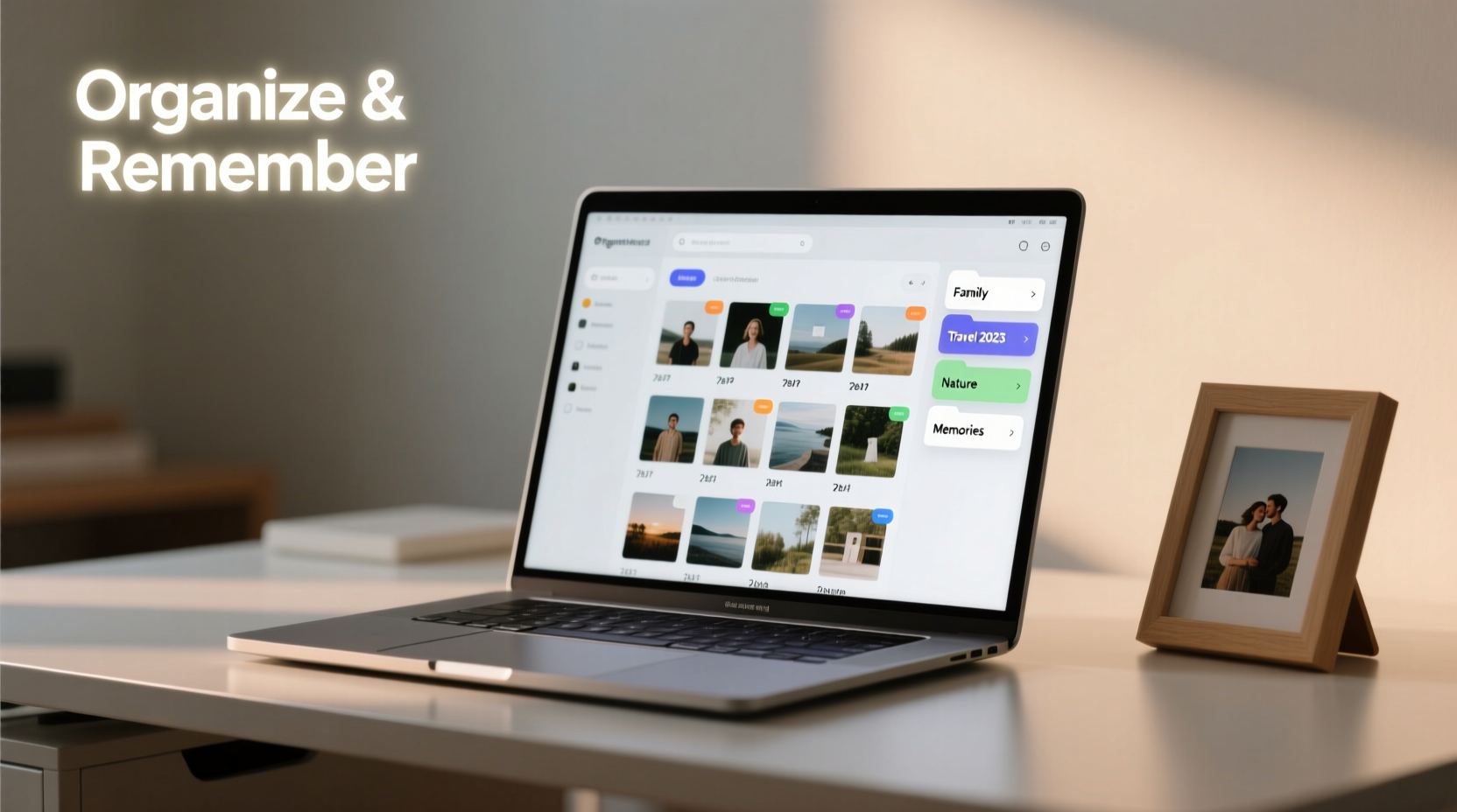 how to organize digital photos without getting overwhelmed