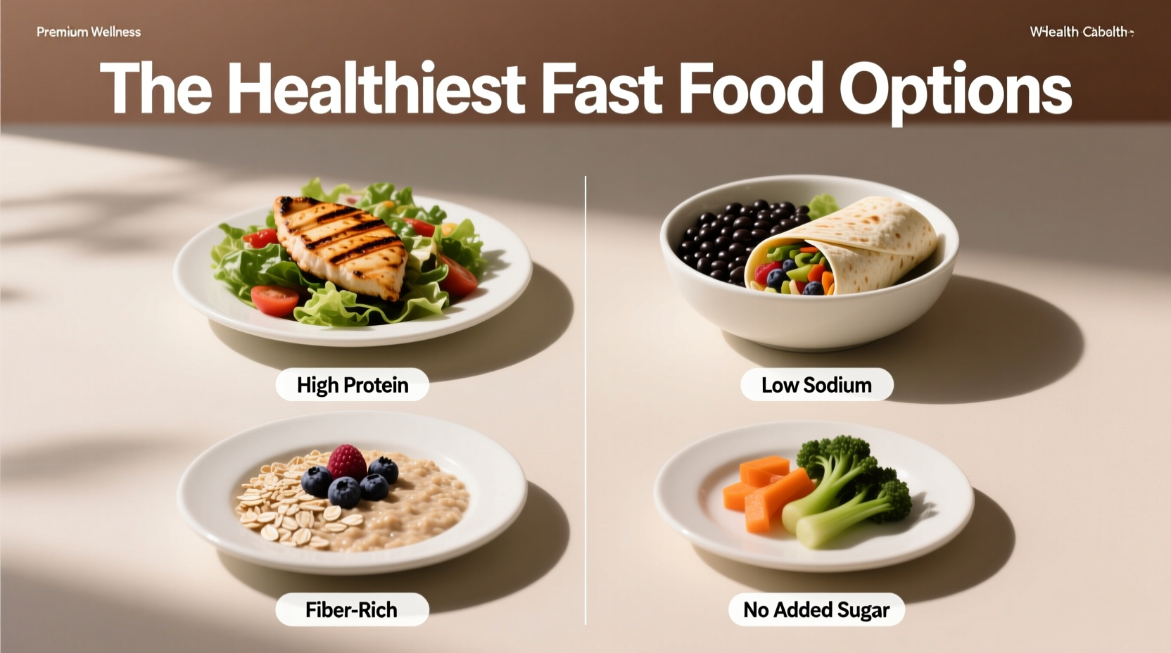 what the healthiest fast food