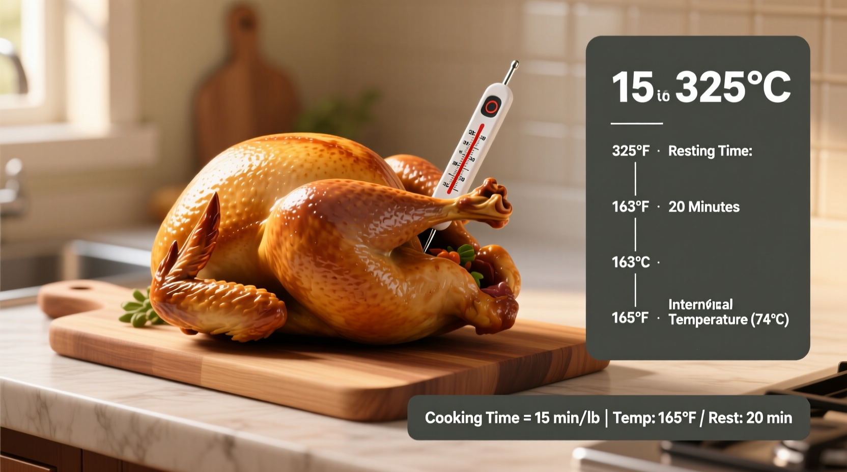 how long to cook per pound of turkey