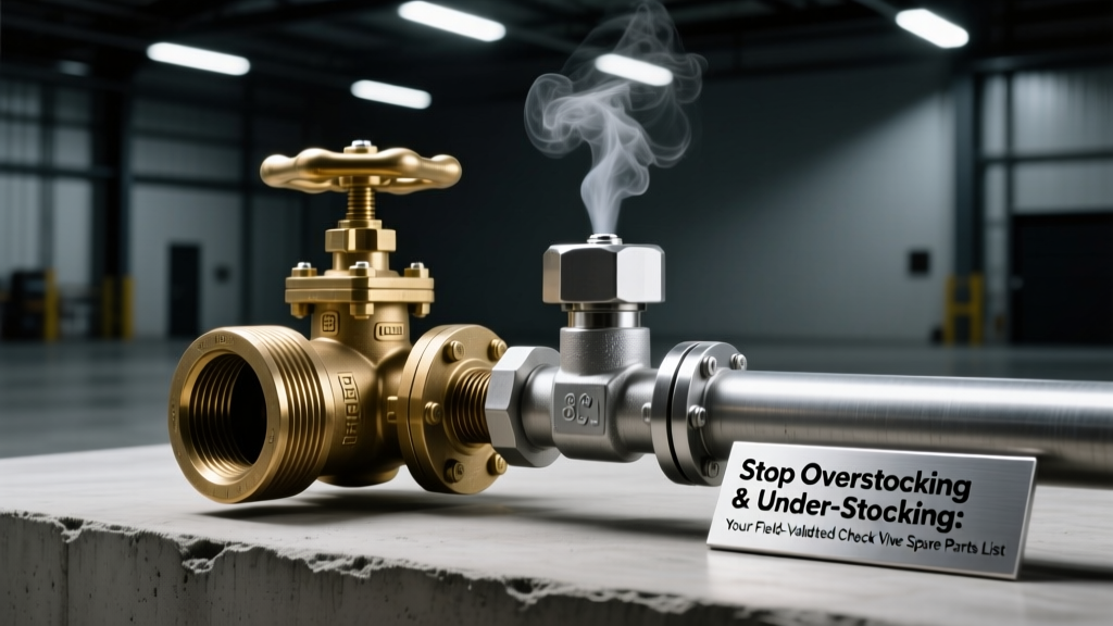 Check Valve Spare Parts List: Critical, Insurance,