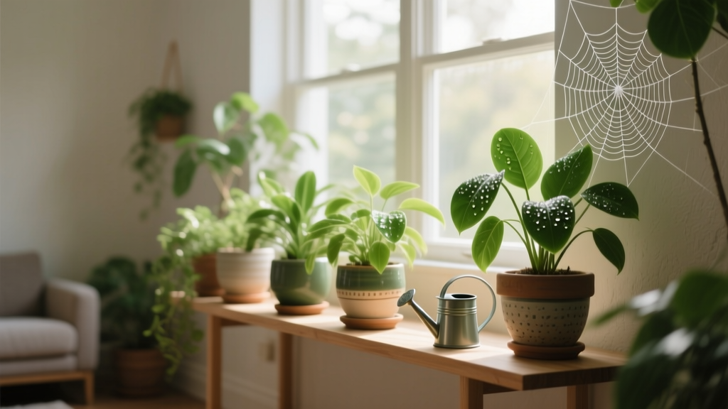 Indoor Plant Spider Control: Watering Schedule Fix