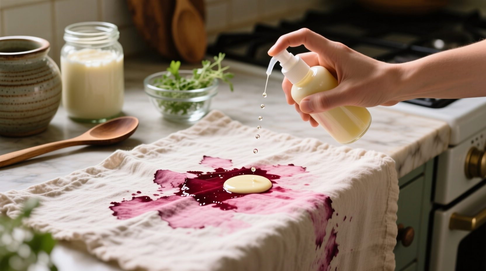 eco friendly cleaning remove beetroot stains with whey