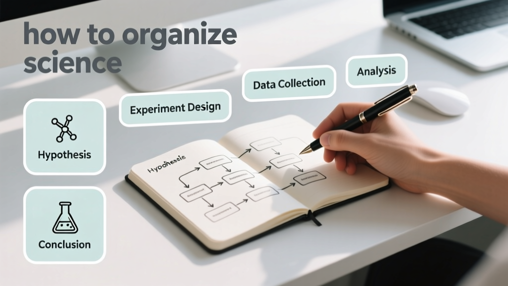 How To Organize Science: A Practical Framework for Researchers, Educators, and Lab Managers