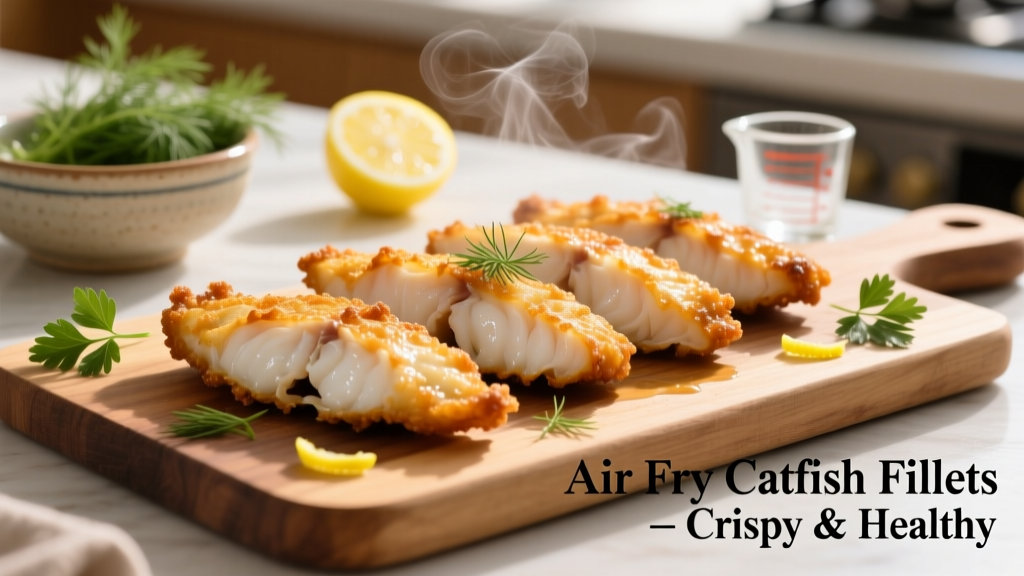 Air Fry Catfish Fillets Without Breading (Crispy & Healthy)