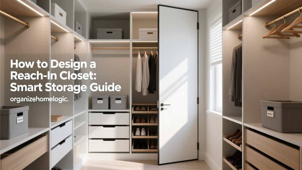 How to Design a Reach-In Closet: Smart Storage Guide