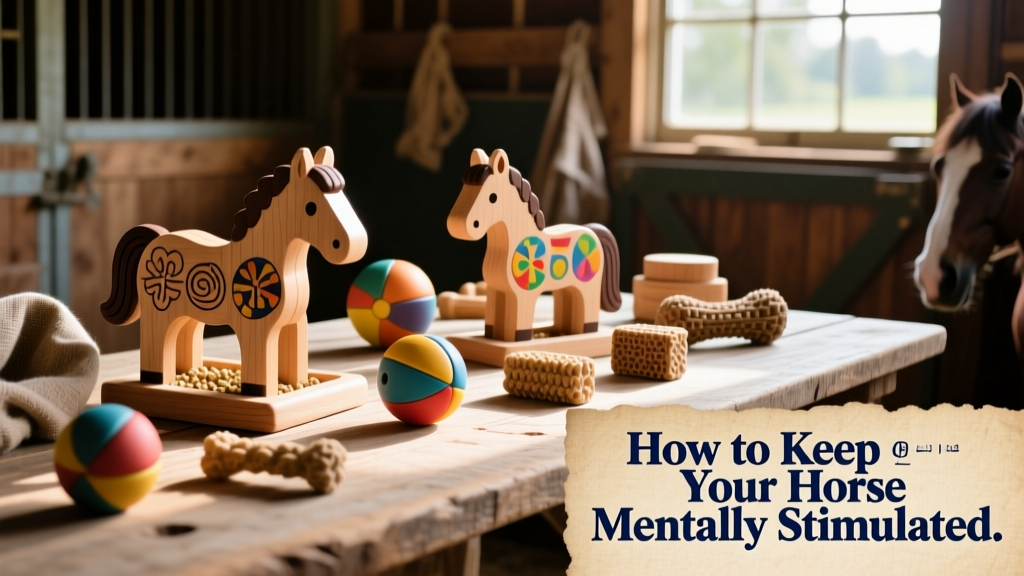 Horse Toys: How to Keep Your Horse Mentally Stimulated