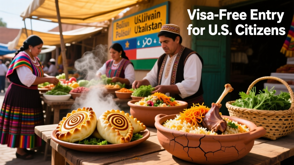 Bolivia and Uzbekistan Drop Visa Requirements for Americans: What It Means for Culinary Travelers
