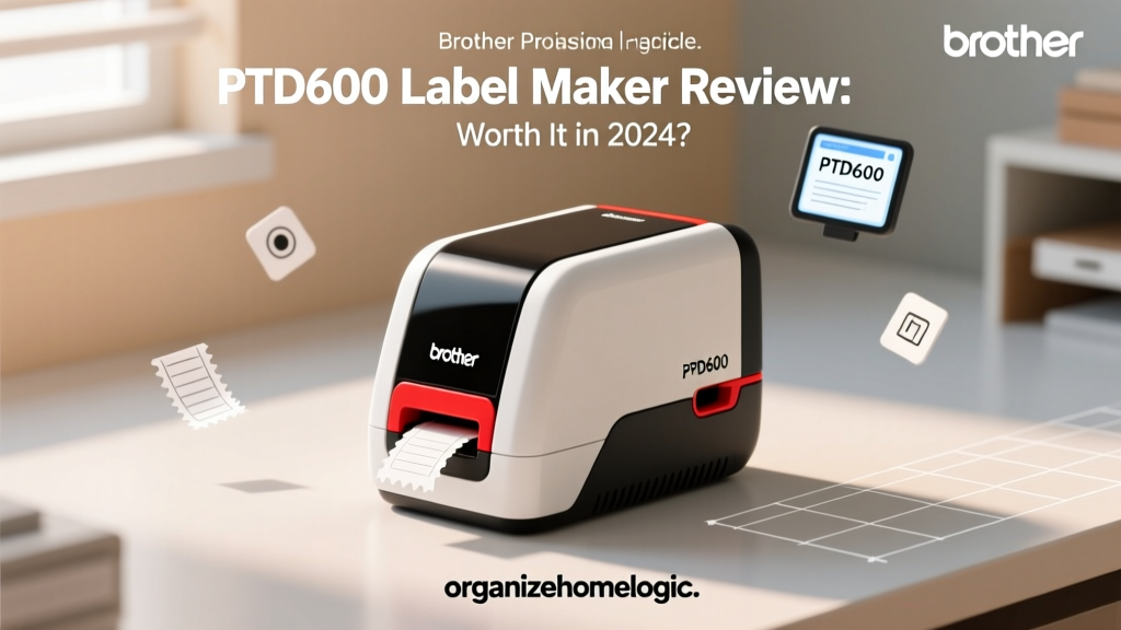 Brother PTD600 Label Maker Review: Worth It in 2024?