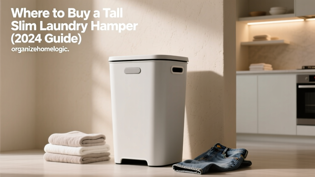 Where to Buy a Tall Slim Laundry Hamper (2024 Guide)