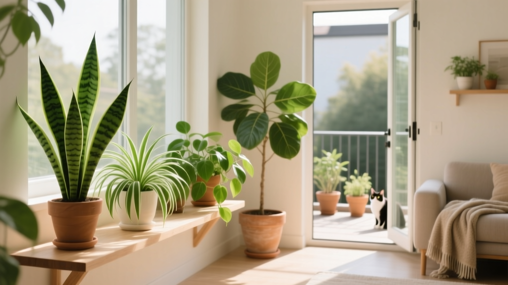 Toxic to Cats? Moving Indoor Plants Outside Safely