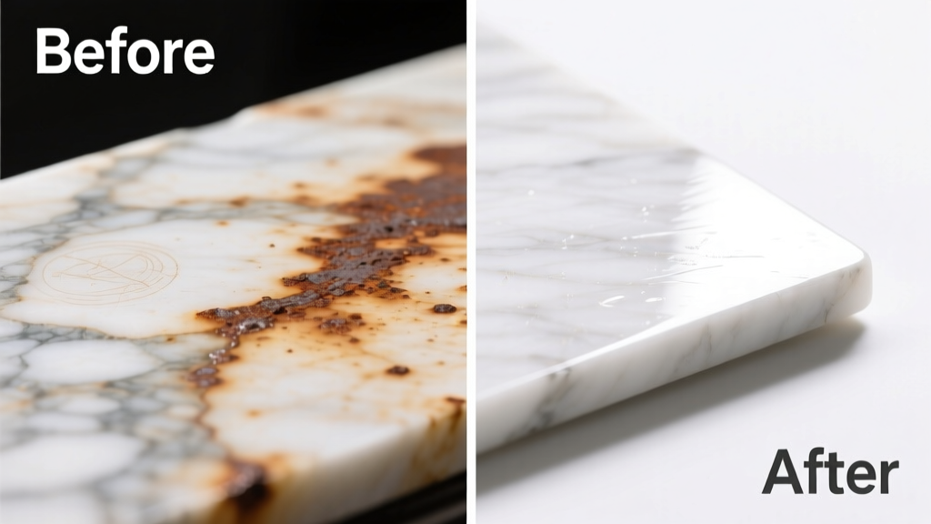 How to Remove Rust Stains from Marble Safely