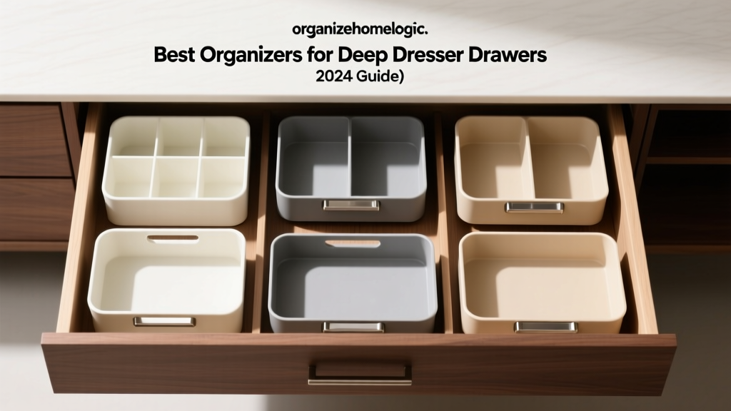 Best Organizers for Deep Dresser Drawers (2024 Guide)