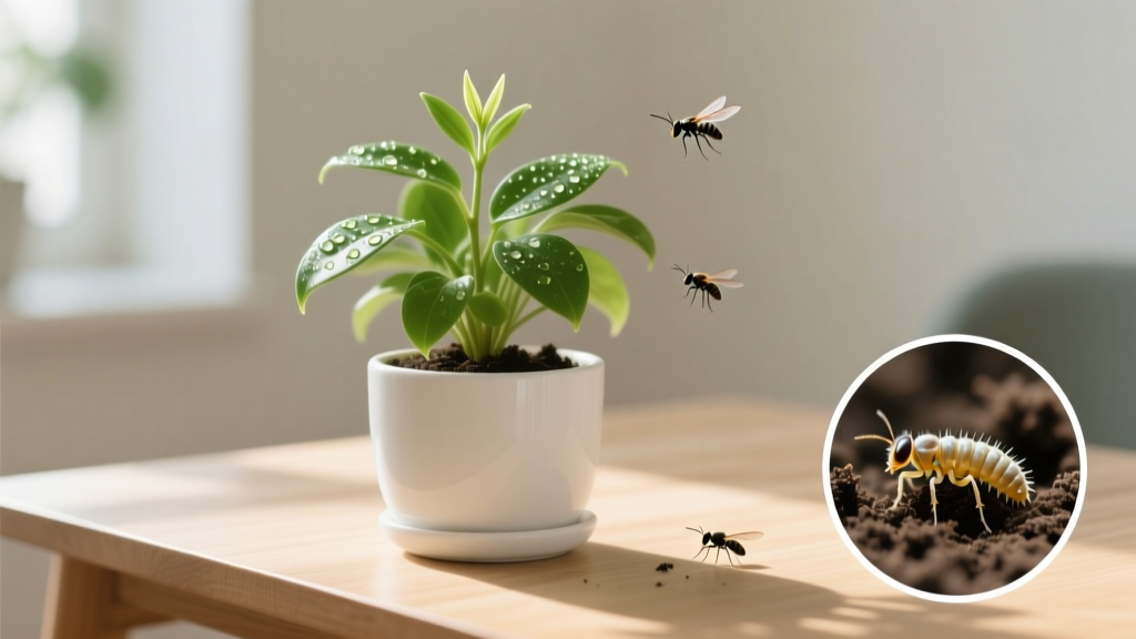 Flying Insects in Indoor Plants Not Growing: Fix It