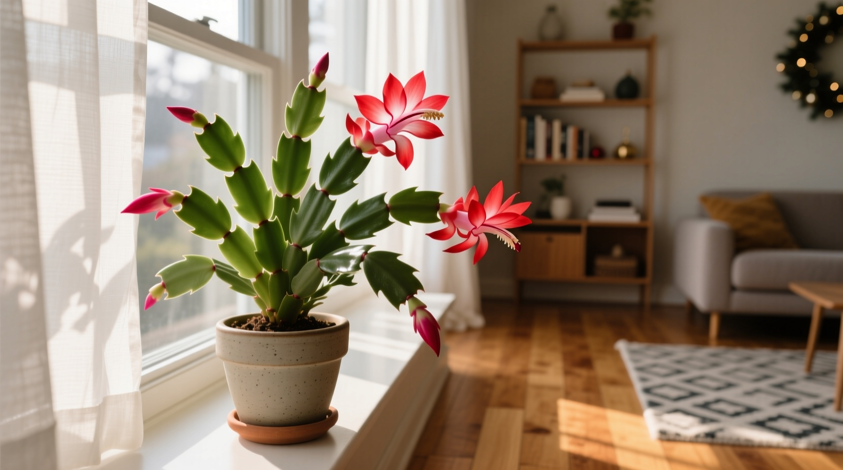 indoor christmas cactus
