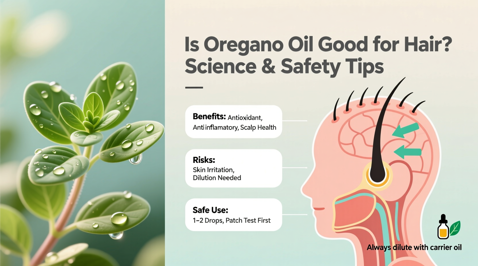 5 Oregano Oil Hair Benefits | TheHomeSprouts
