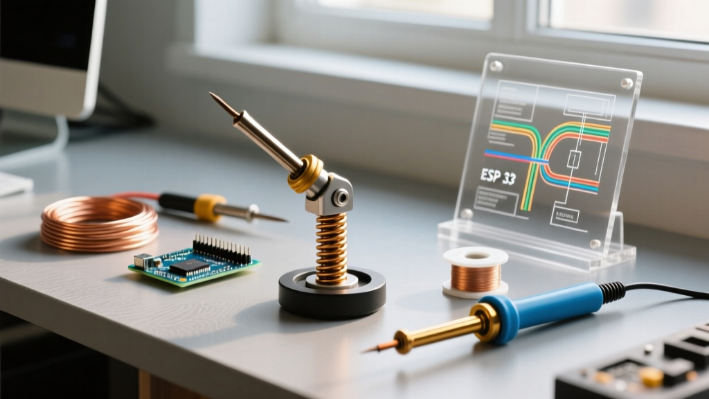 How to Choose and Use a Soldering Wire Holder for Beginners
