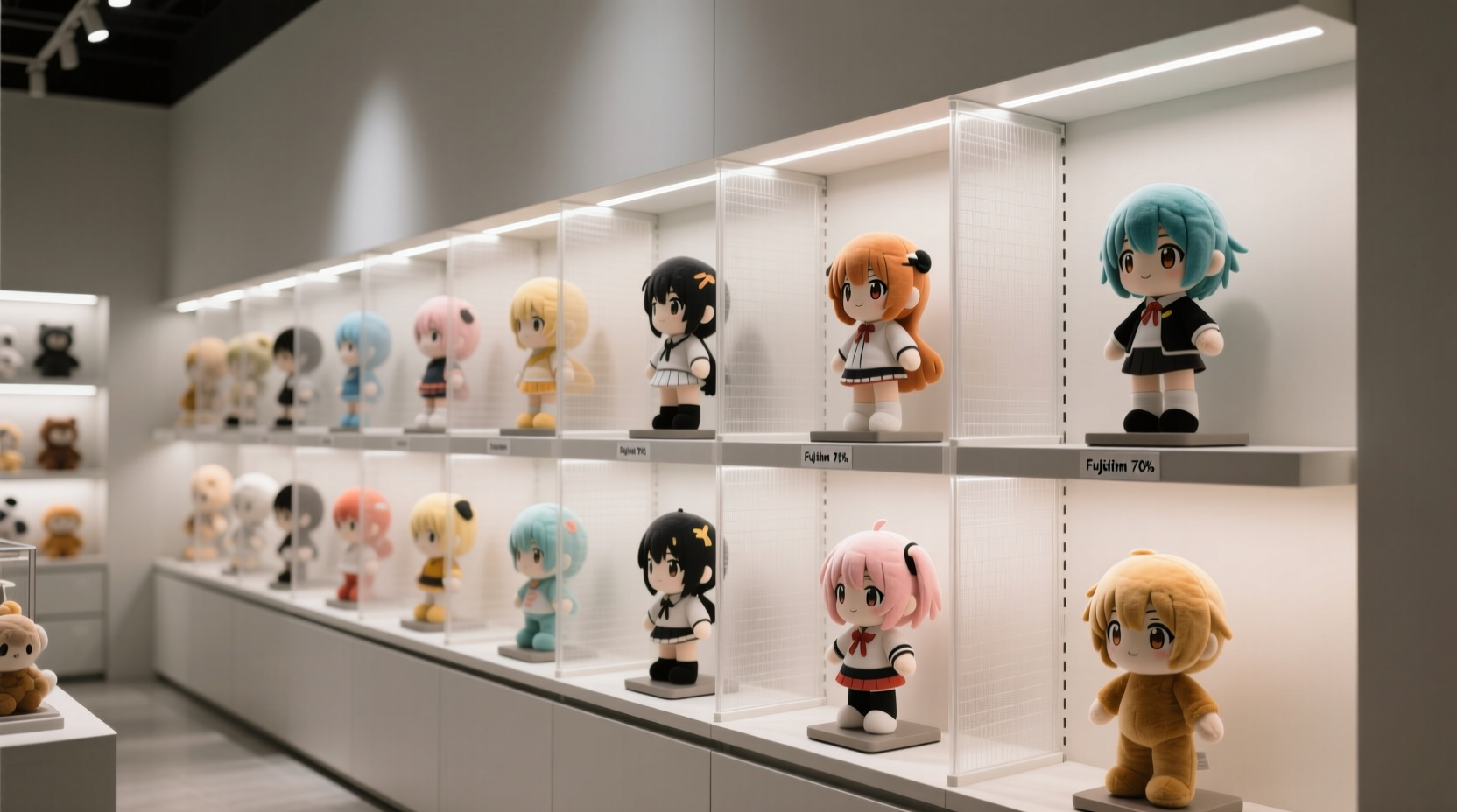 closet organization tips for anime plush dolls
