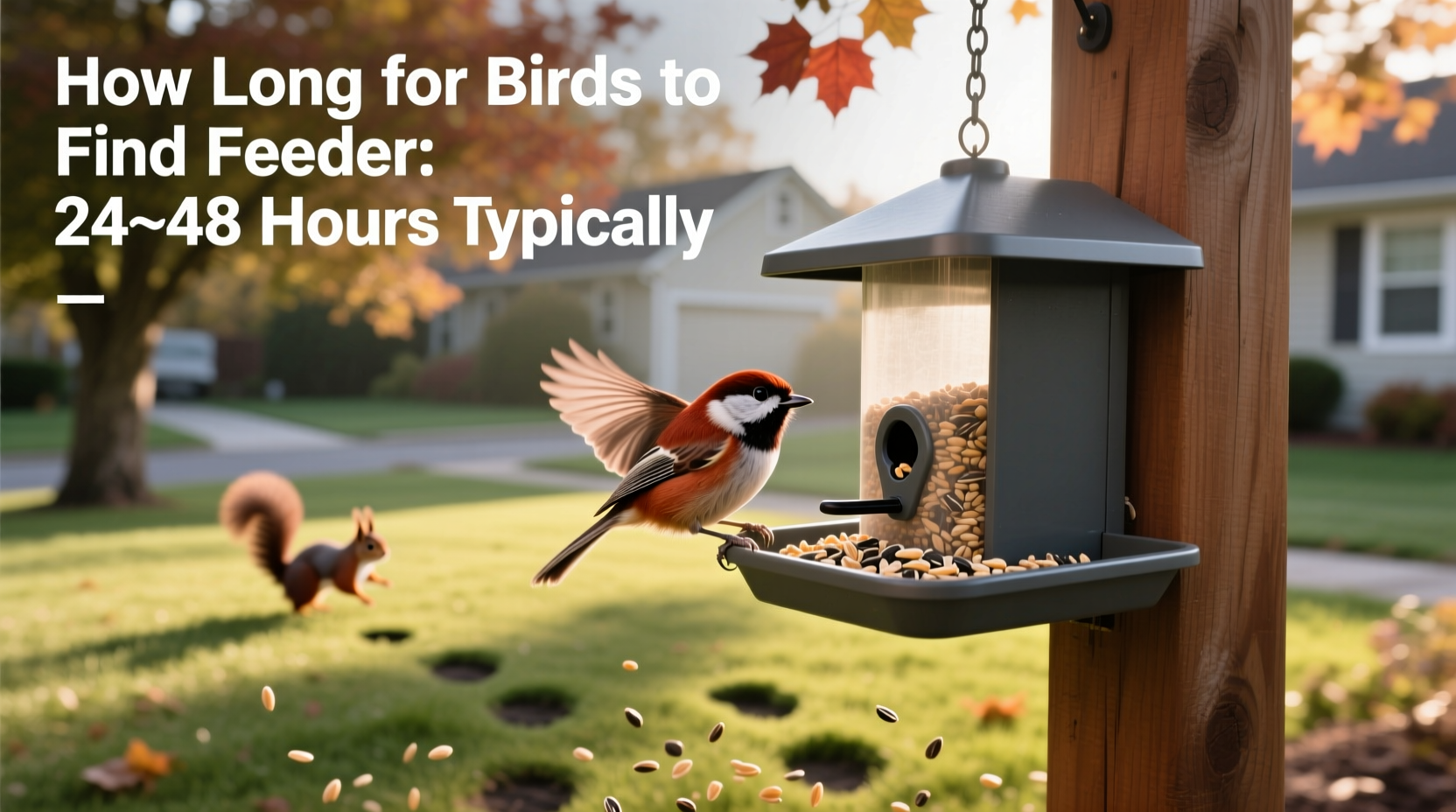 How Long for Birds to Find Feeder: 24-48 Hours Typically
