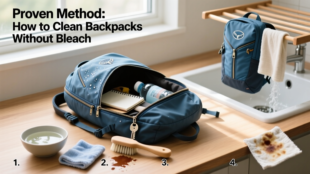 Proven Method: How to Clean Backpacks Without Bleach