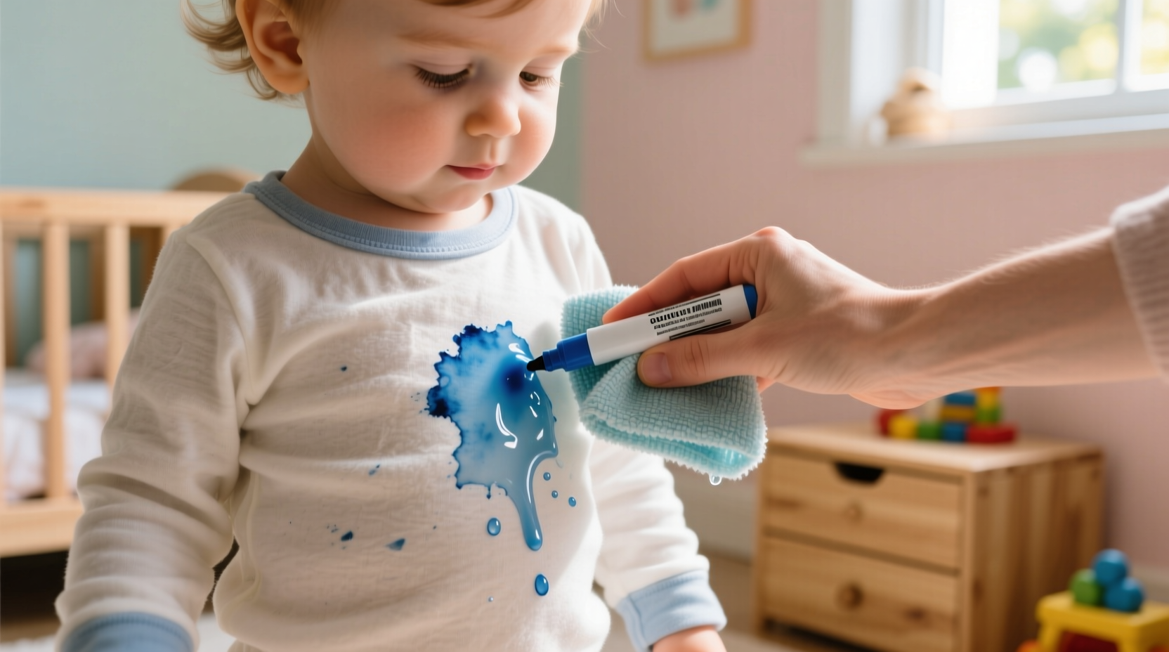 how to remove permanent marker from cotton toddler pajamas