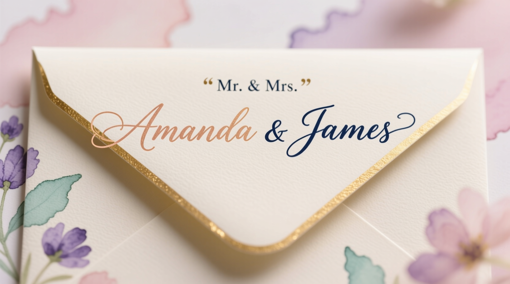 how to write names on wedding invitation envelopes